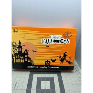 Holloween countdown advent hanging ornament box